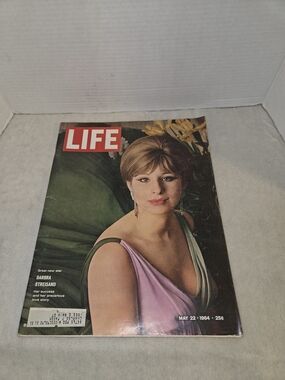 Life Magazine May 22 1964 Barbra Streisand Cover Elliott Gould Earl Warren